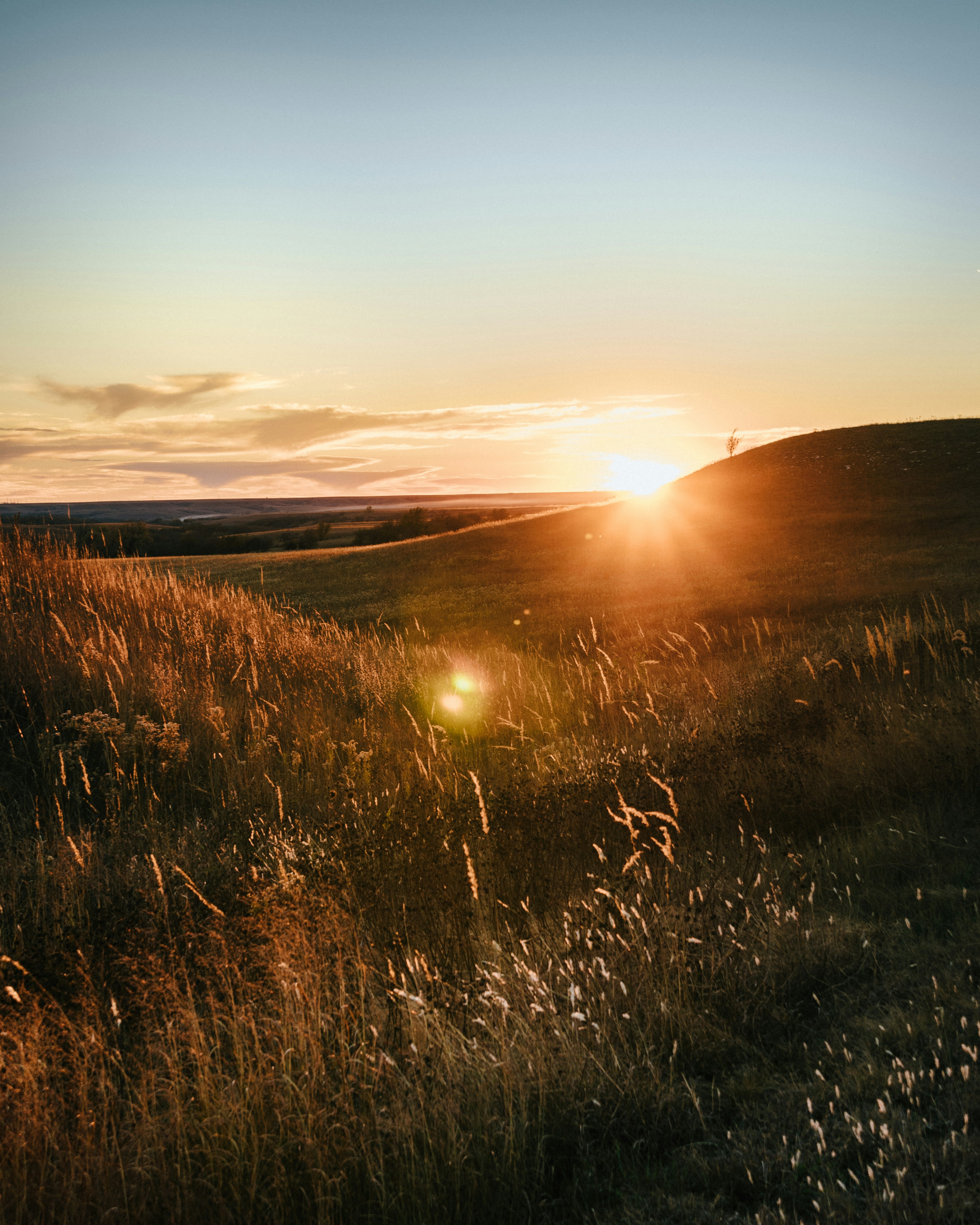Prairie sun