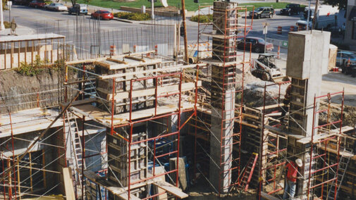 Construction of Center for Great Plains Studies building