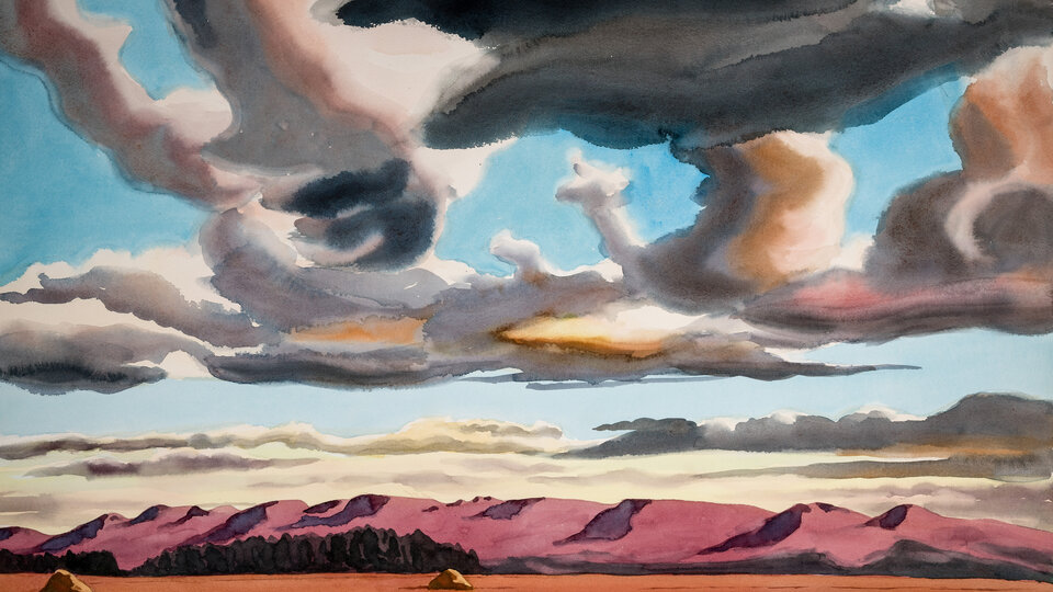 Howard Kaye, Not titled (landscape), circa 1980