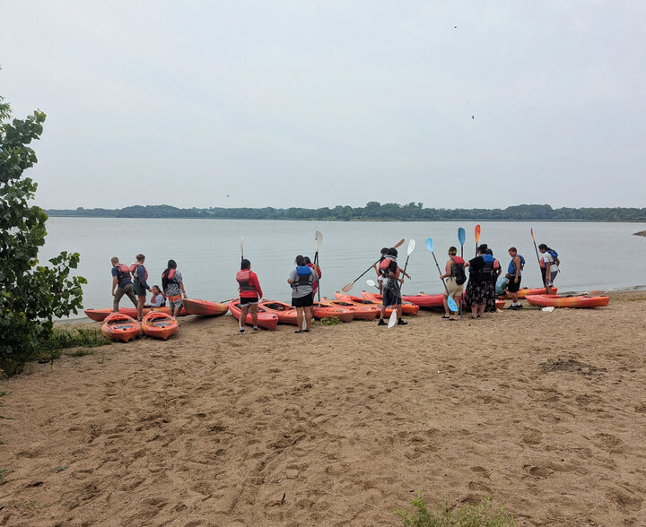 Otoe-Missouria youth kayak trip