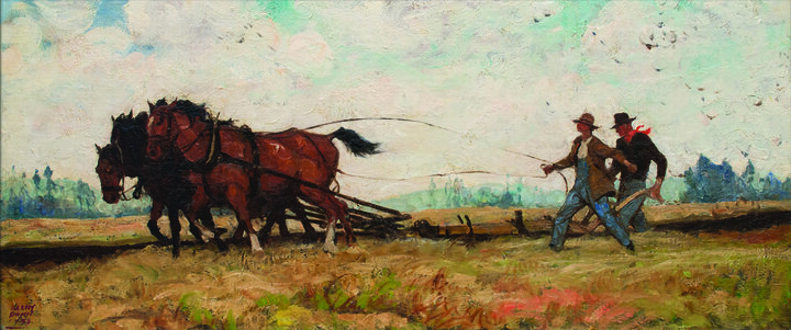 Harvey Dunn painting
