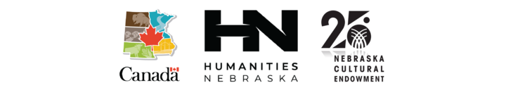 2025 conference logos: Humanities Nebraska, Canadian Consulate