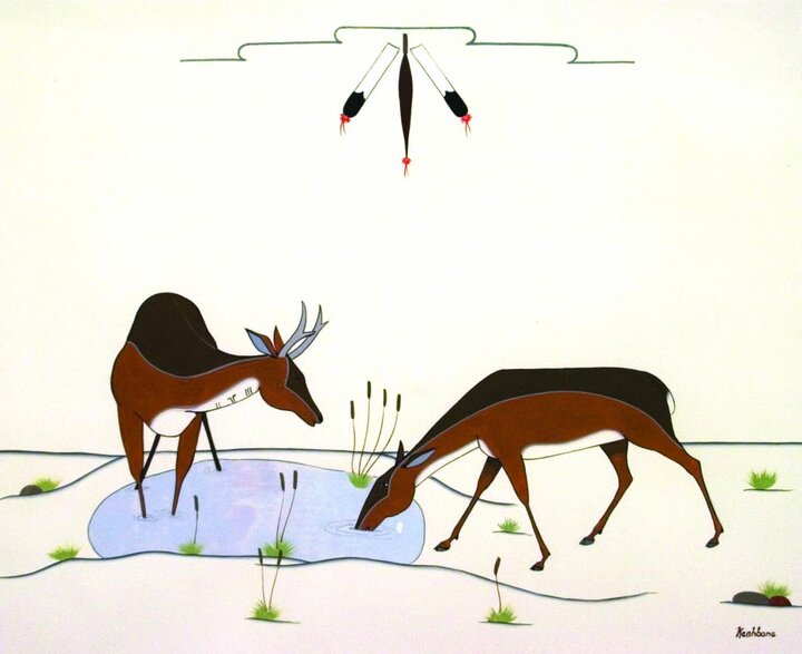 George Keahbone art
