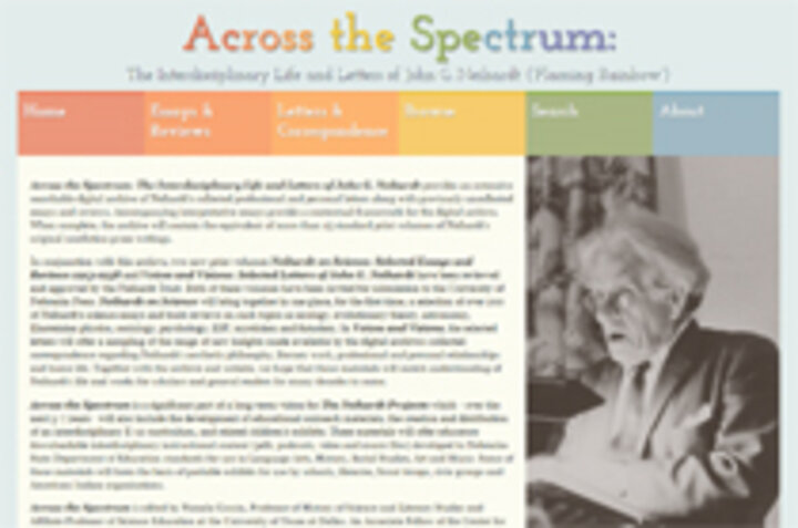 Across the Spectrum Neihardt digital project icon
