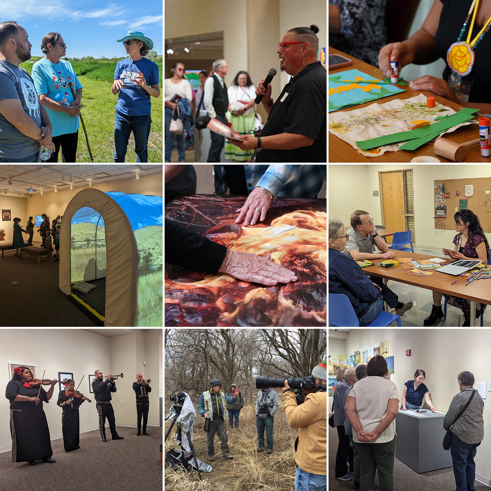 Grid of past Center and Musem event photos