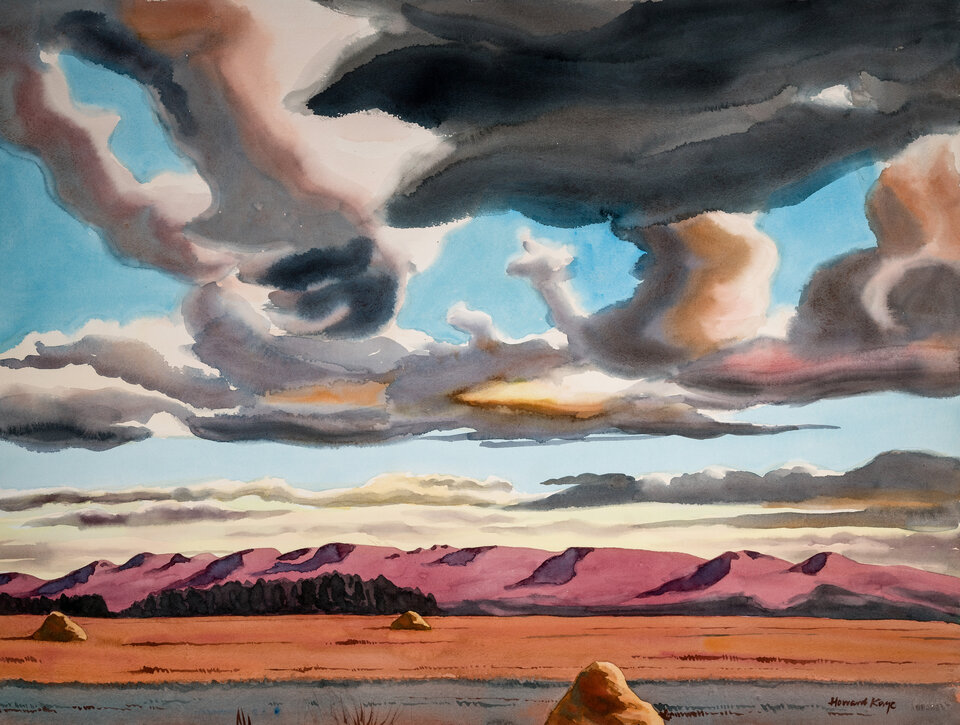 Howard Kaye, Not titled (landscape), circa 1980